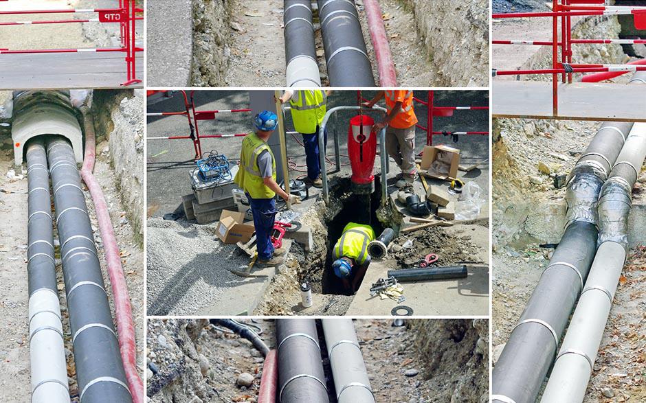 travaux assainissement Mary-sur-Marne